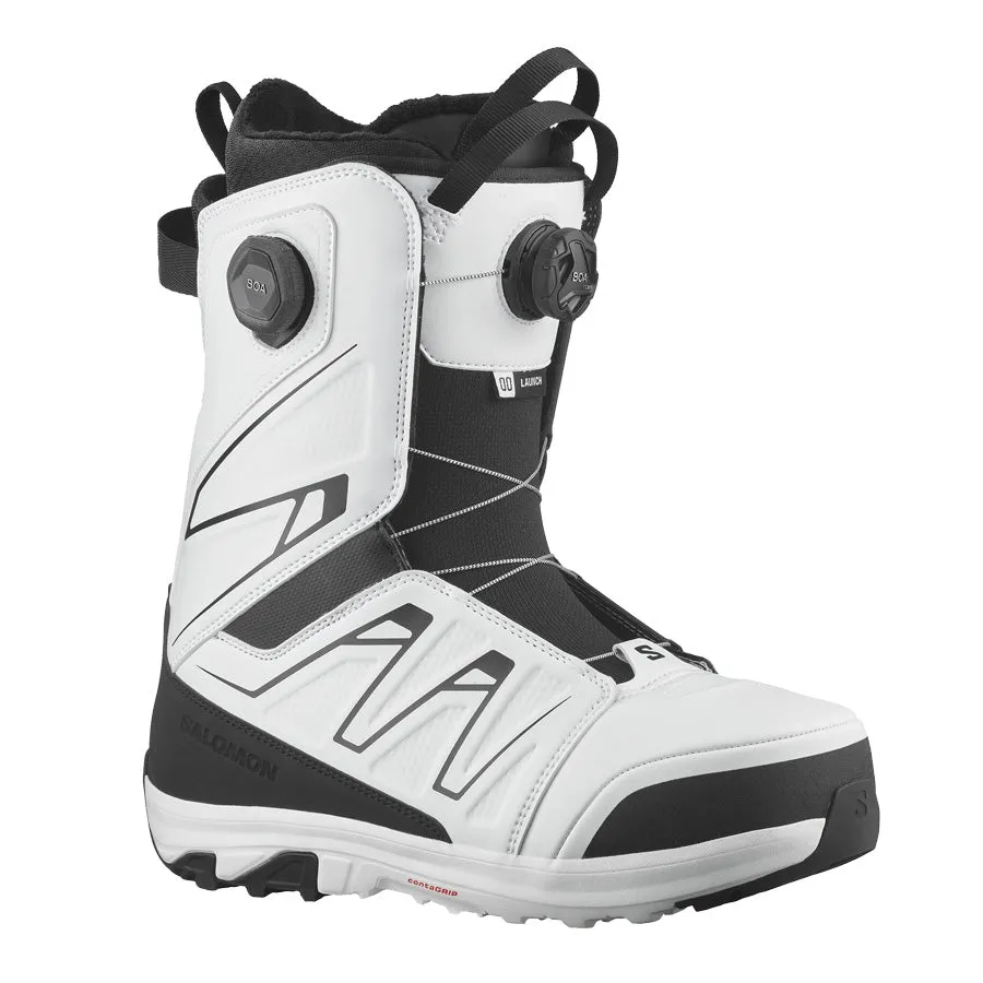 Salomon Men's Launch Boa Sj Boa Boot Black/White 2025