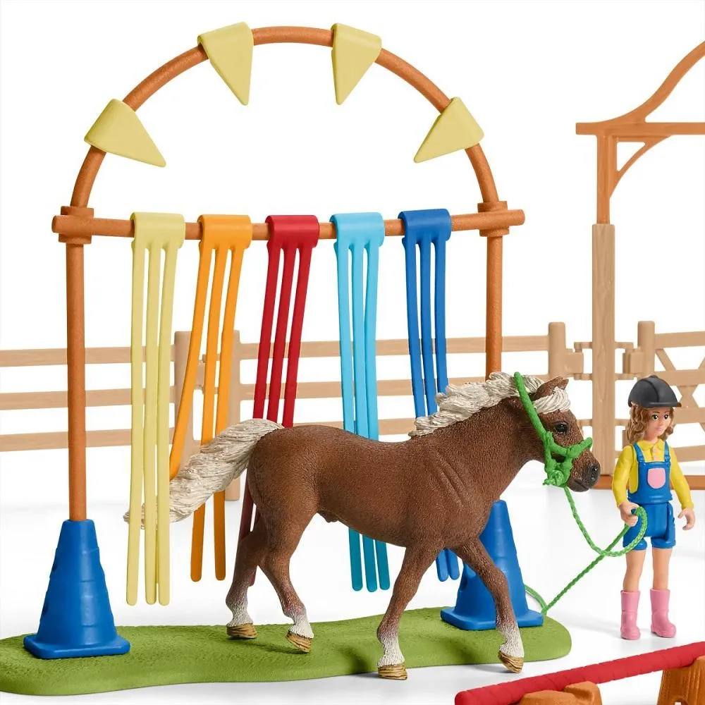 Schleich Pony Agility Training
