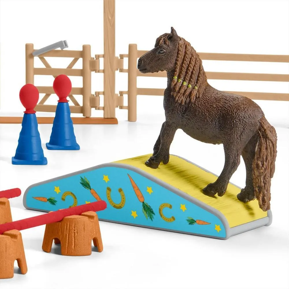 Schleich Pony Agility Training