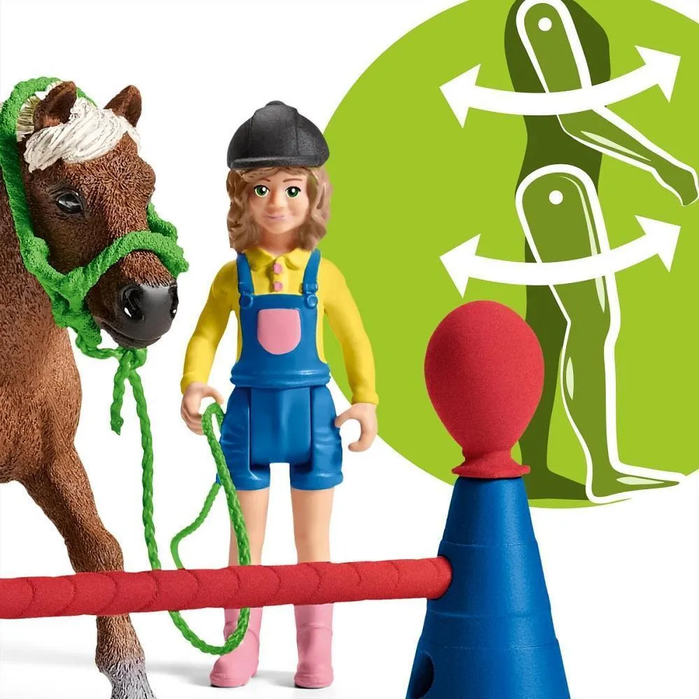 Schleich Pony Agility Training