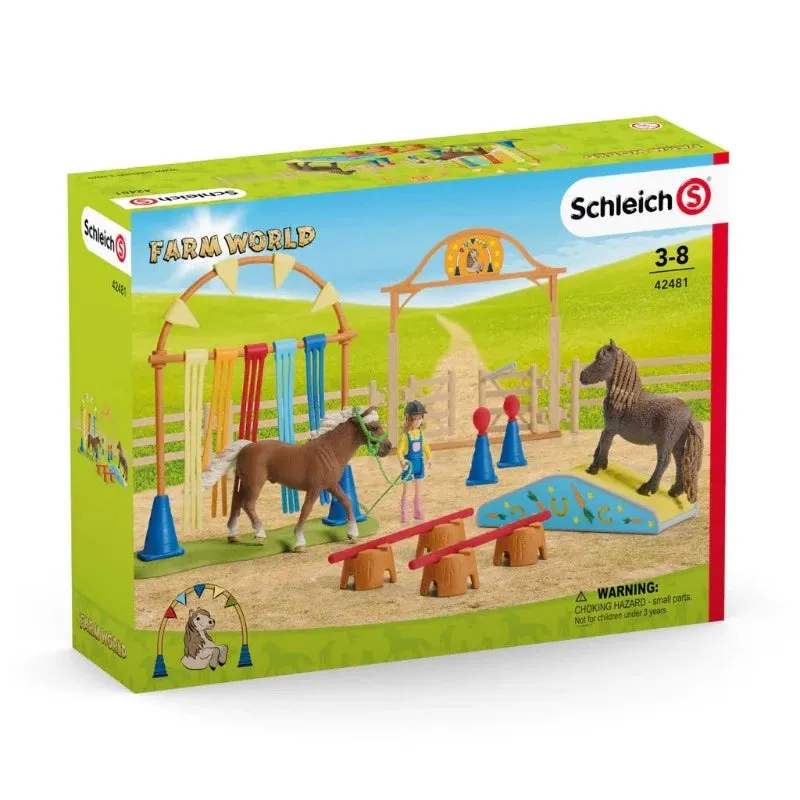 Schleich Toys Pony Agility Training (SC42481)