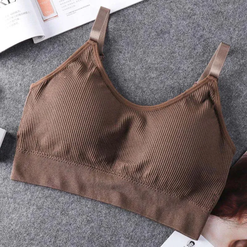 Seamless Sports Bra Women Fitness Top Yoga Bra for Running Gym