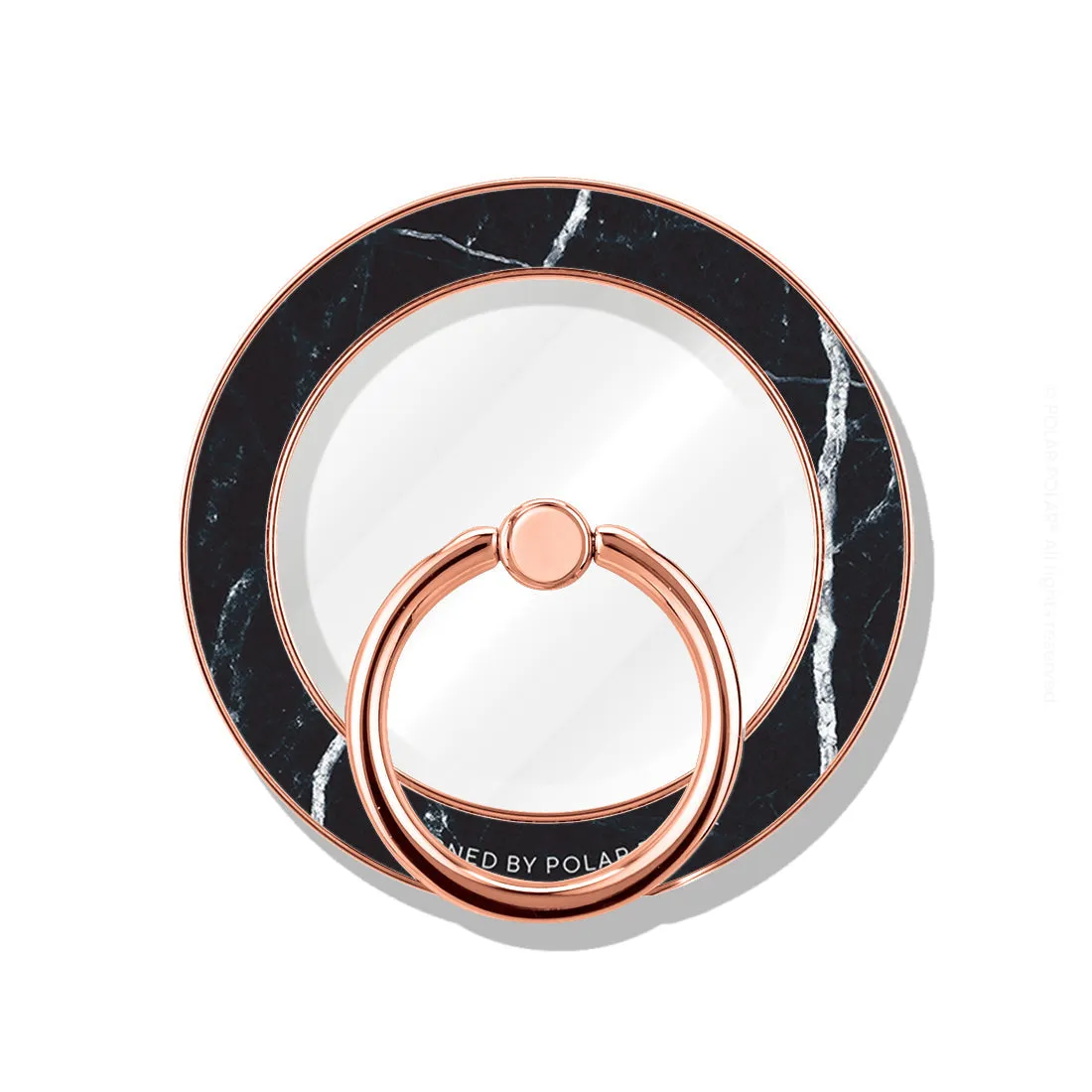 Secret Dark - Rose Gold MagSafe Phone Grip and Ring Holder Stand