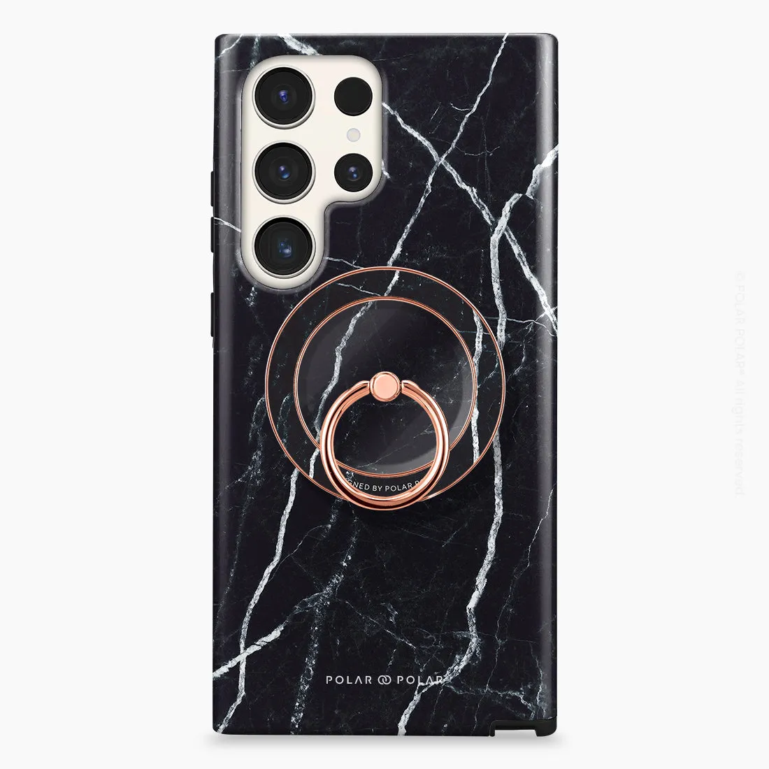 Secret Dark - Rose Gold MagSafe Phone Grip and Ring Holder Stand