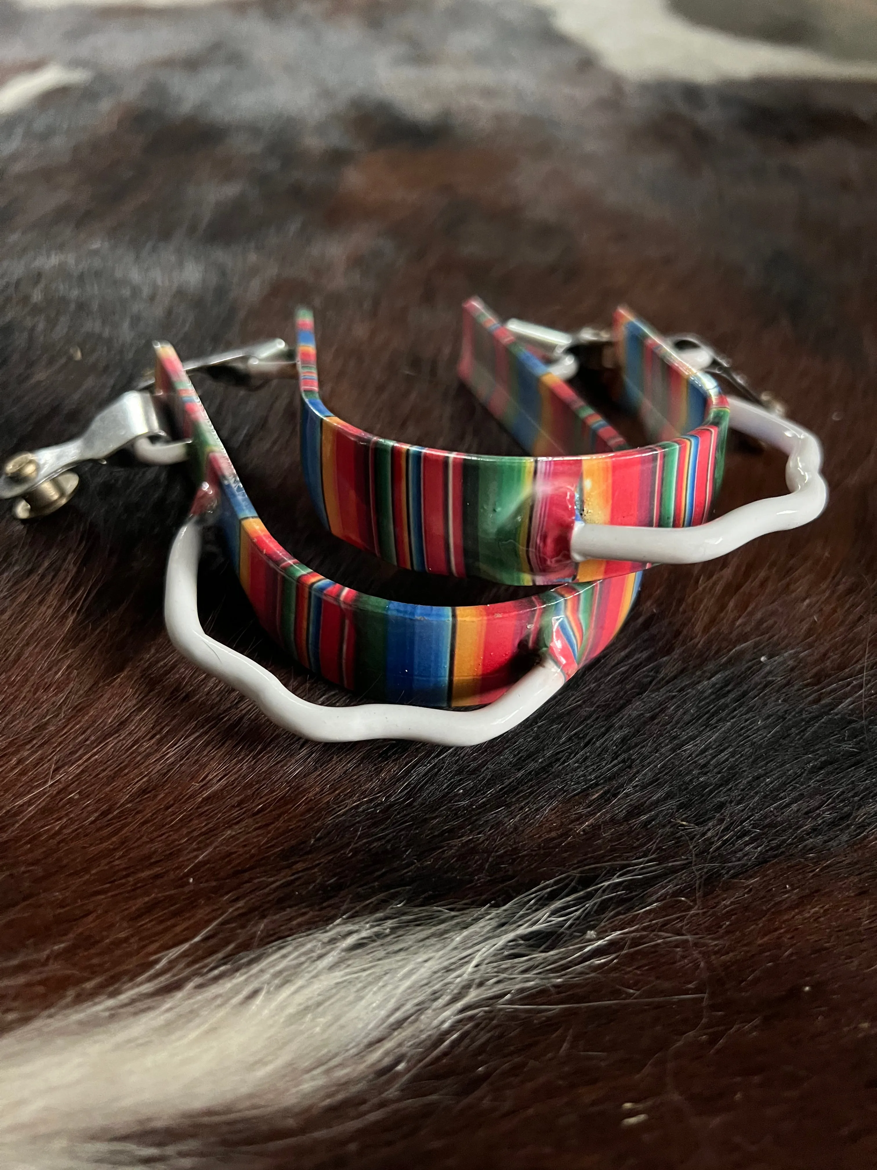 Serape Stainless Steel Bumper Spur.