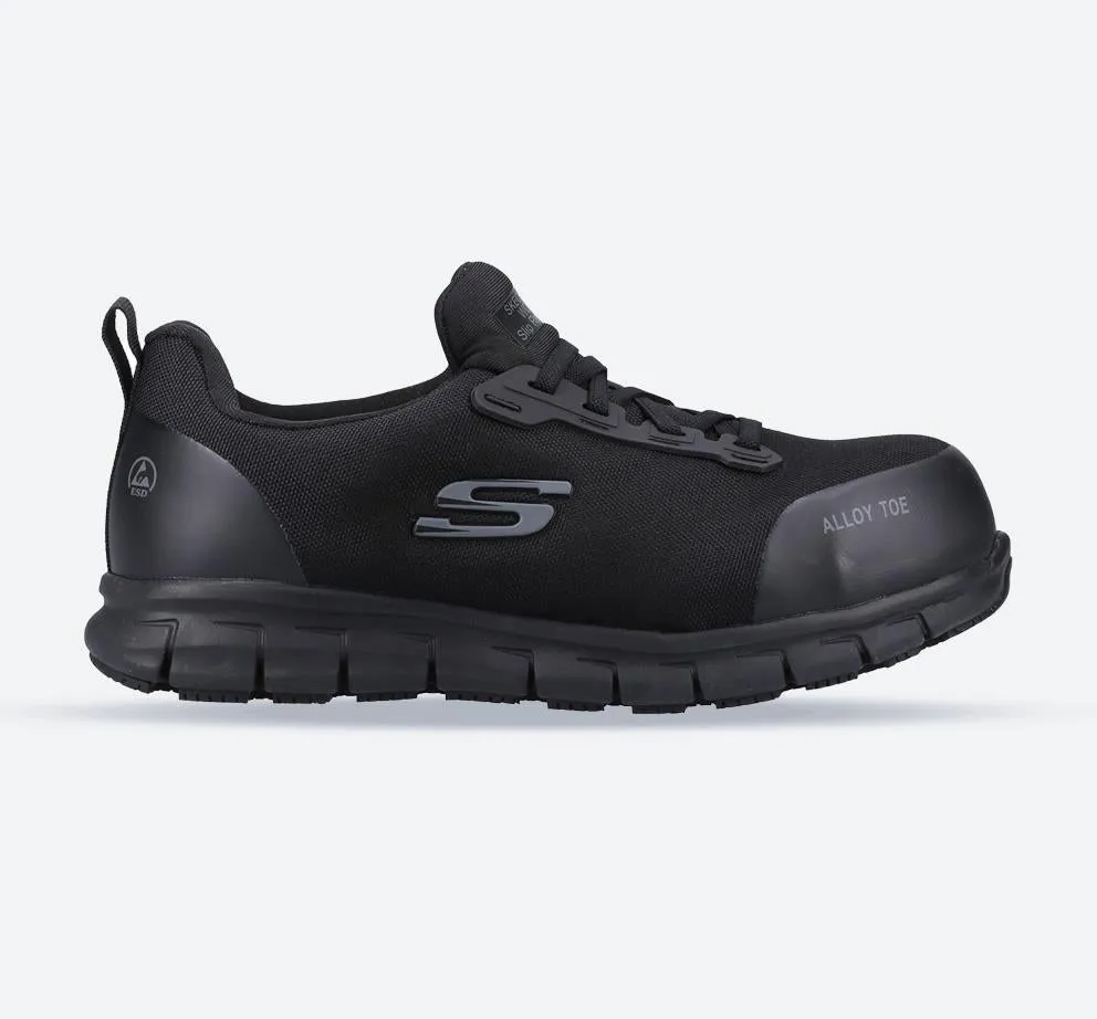 Skechers 108041EC Sure Track Jixie Sicherheits-Sneaker für Damen in weiter Passform