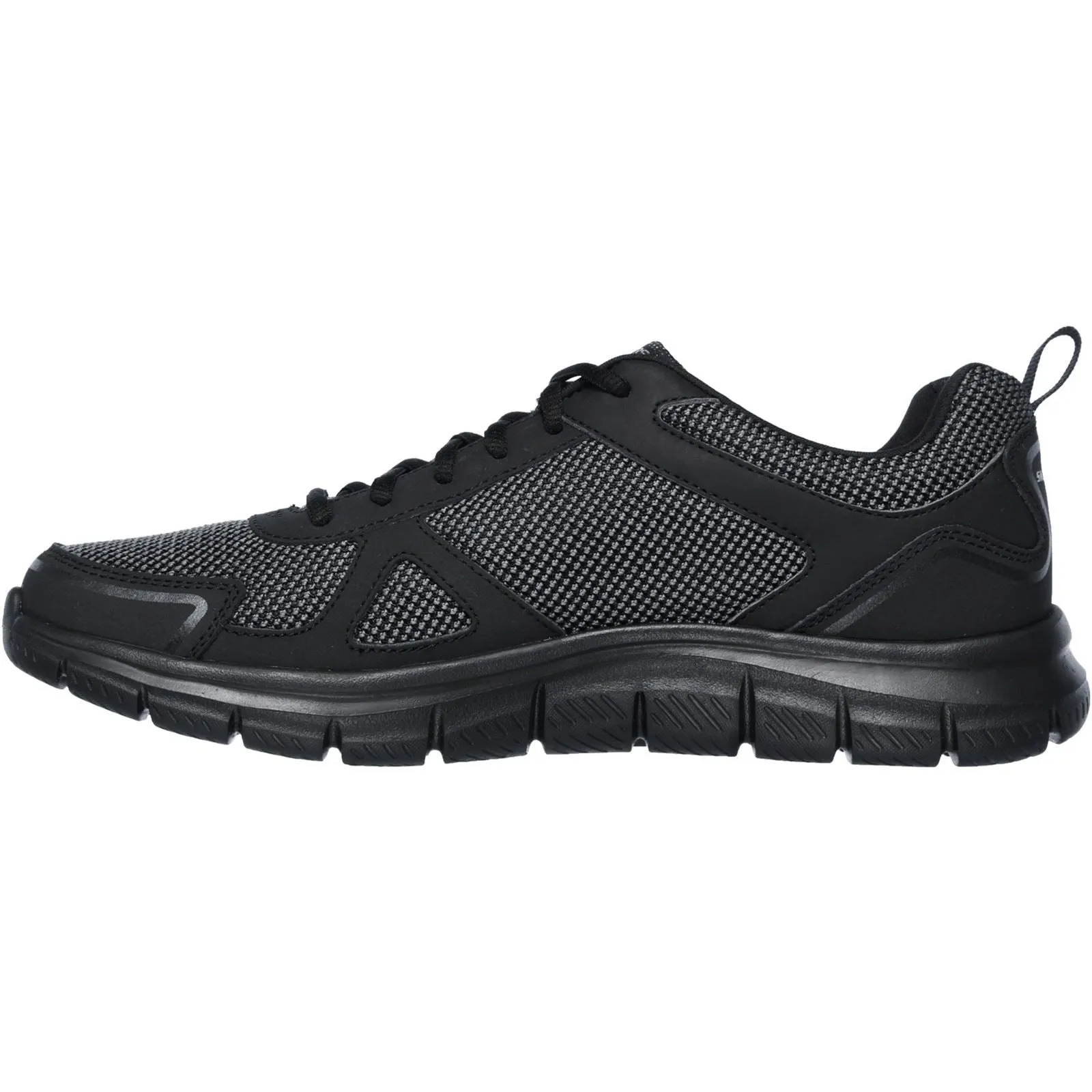 Skechers 52630 Track Bucolo Sport-Sneaker für Herren in weiter Passform - Schwarz