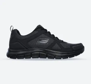 Skechers 52630 Track Bucolo Sport-Sneaker für Herren in weiter Passform - Schwarz
