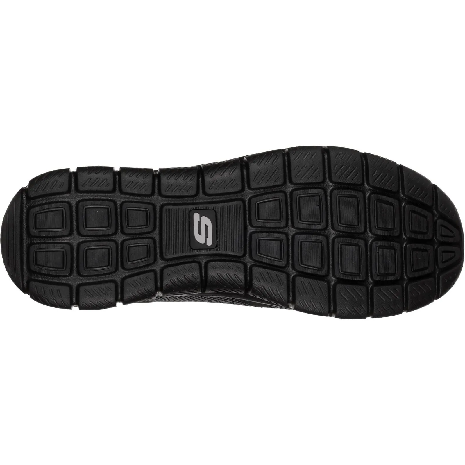 Skechers 52630 Track Bucolo Sport-Sneaker für Herren in weiter Passform - Schwarz