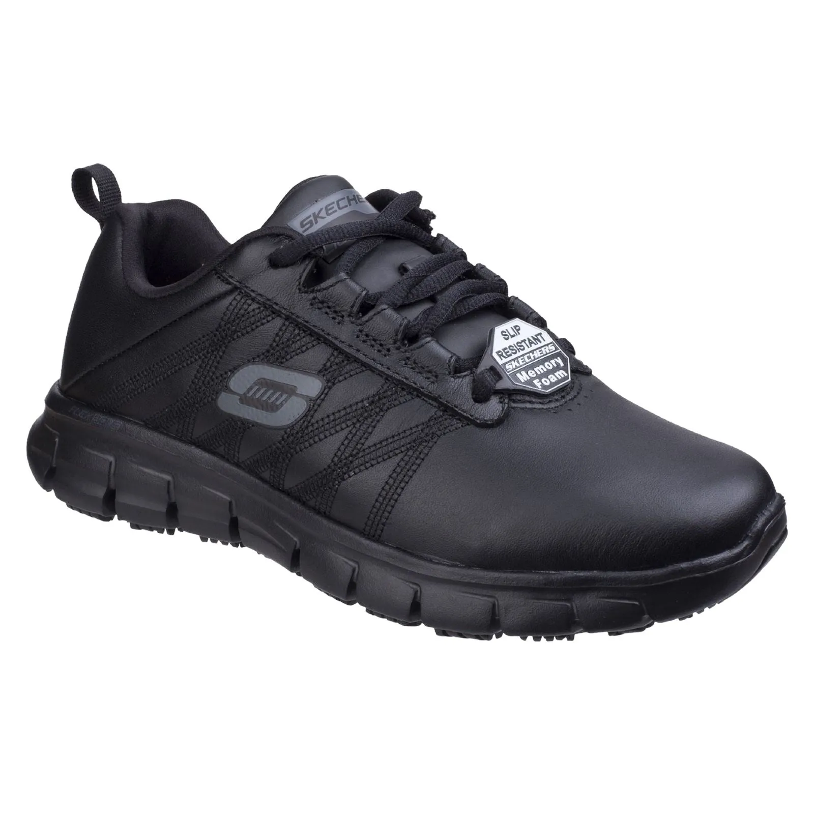 Skechers 76576EC Sure Track Erath Berufs-Sneaker für Damen mit weiter Passform