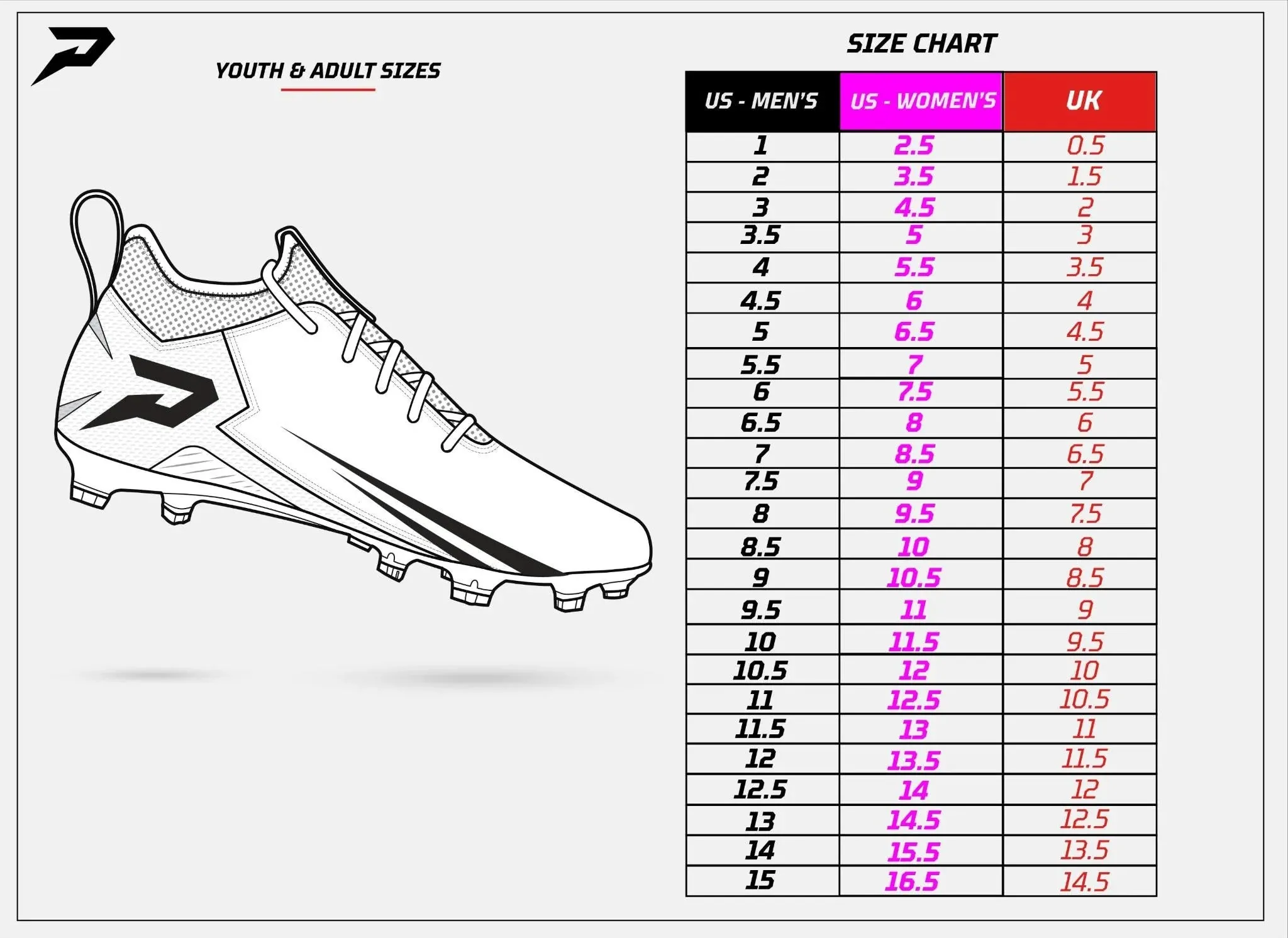 SpongeBob Football Cleats - Quantum Speed 2.0 by Phenom Elite