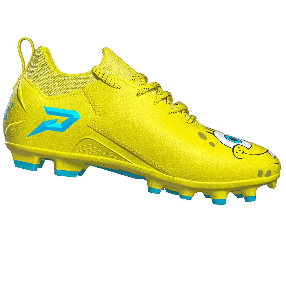 SpongeBob Football Cleats - Quantum Speed 2.0 by Phenom Elite