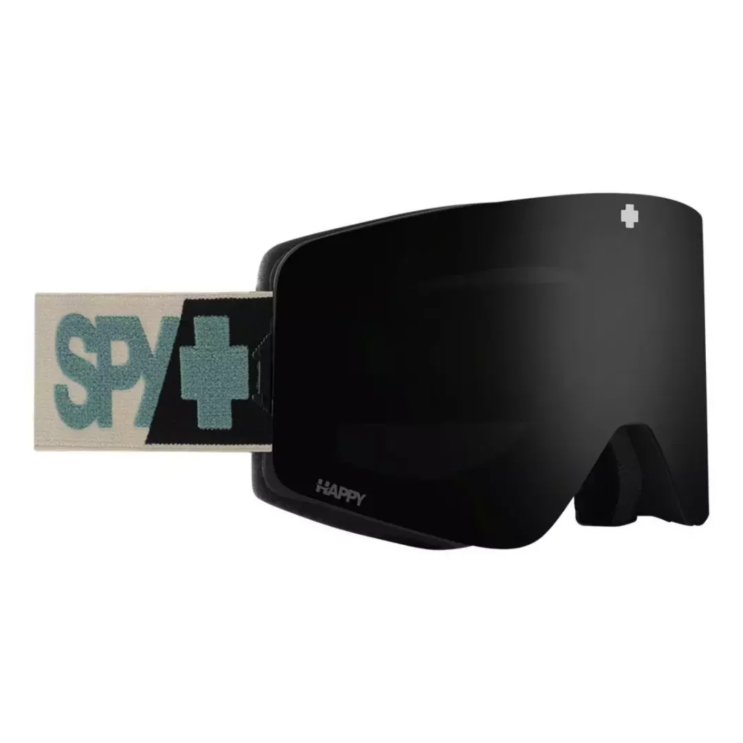 Spy Optic Marauder Goggles Warm Gray Happy Gray Green Black Mirror Bonus Lens