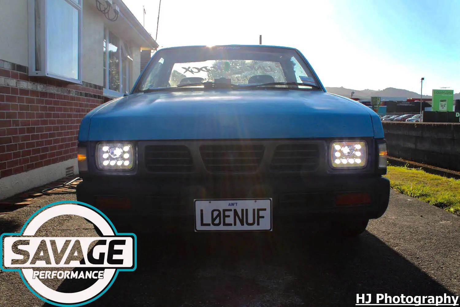 Suits Toyota Hilux Aftermarket 7 Inch x 5 Inch LED Headlights *Savage Performance*