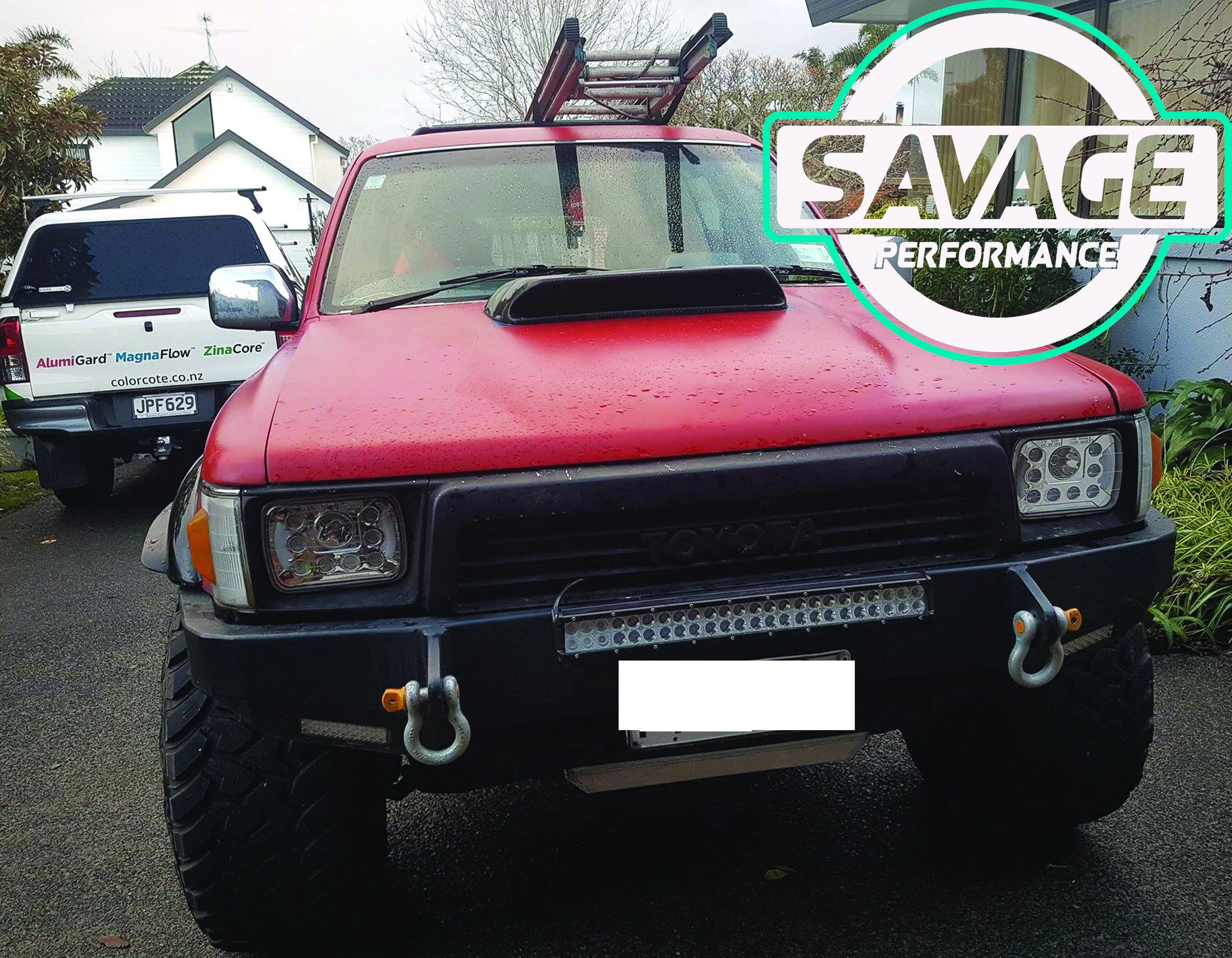 Suits Toyota Hilux Aftermarket 7 Inch x 5 Inch LED Headlights *Savage Performance*