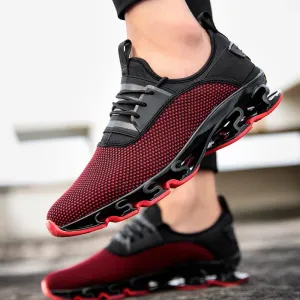 Summer sports shoes breathable men's shoes 2021 new flying woven men's shoes mesh casual shoes student running shoes men's tide