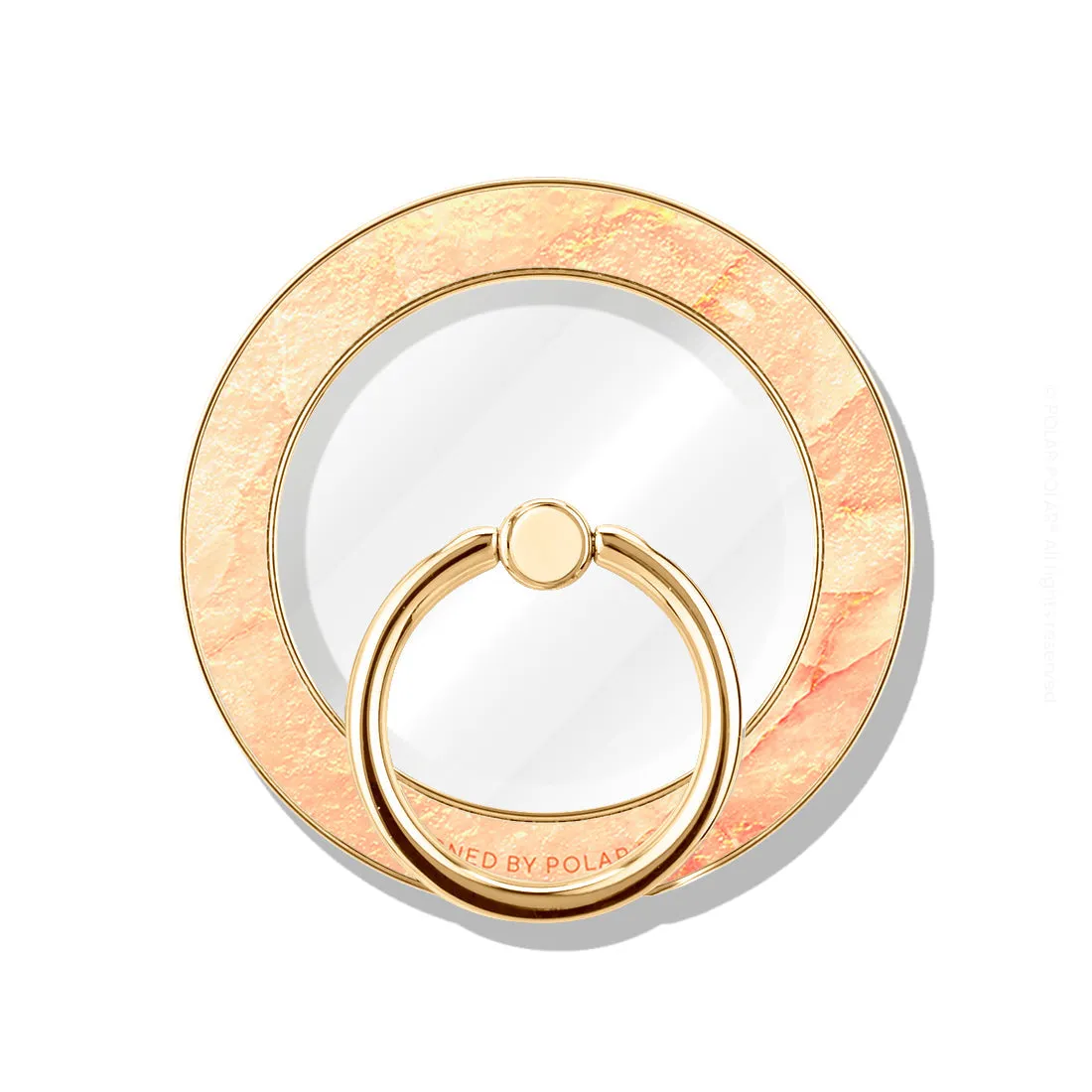 Sunset - Golden MagSafe Phone Grip and Ring Holder Stand