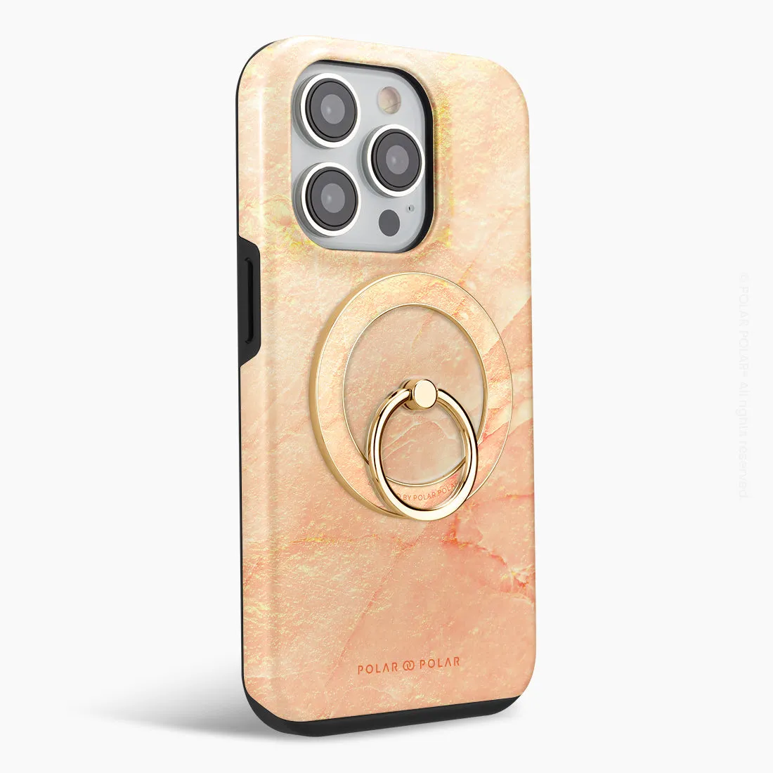 Sunset - Golden MagSafe Phone Grip and Ring Holder Stand