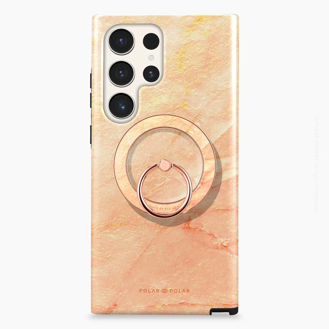 Sunset - Rose Gold MagSafe Phone Grip and Ring Holder Stand