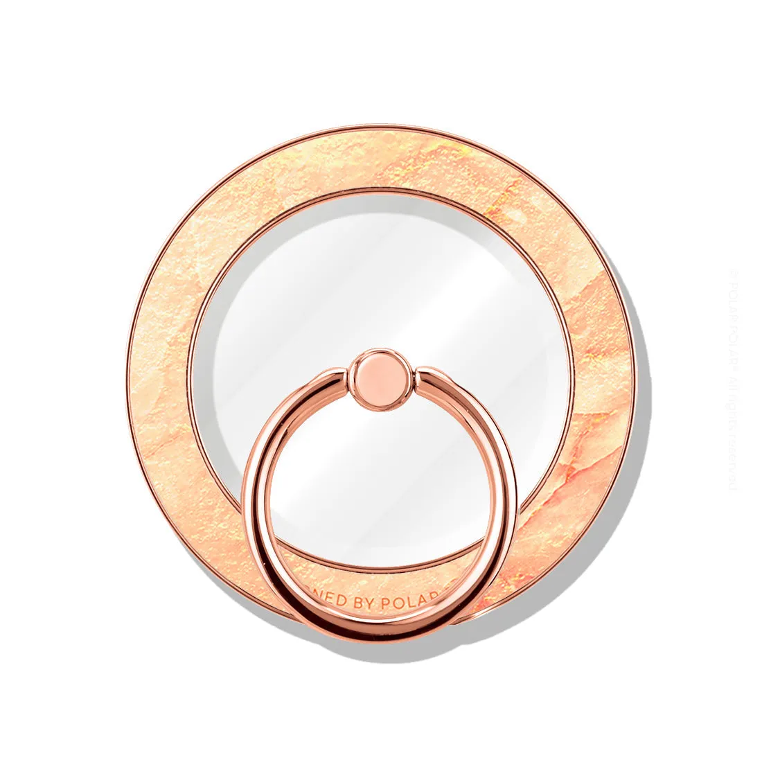 Sunset - Rose Gold MagSafe Phone Grip and Ring Holder Stand