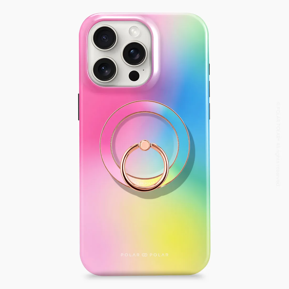 Sweet Dream Holo - Rose Gold MagSafe Phone Grip and Ring Holder Stand