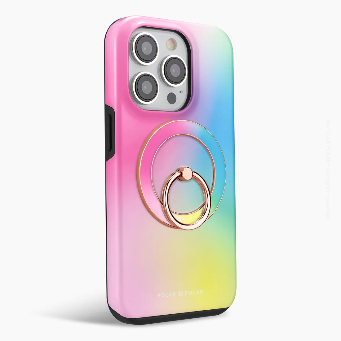 Sweet Dream Holo - Rose Gold MagSafe Phone Grip and Ring Holder Stand