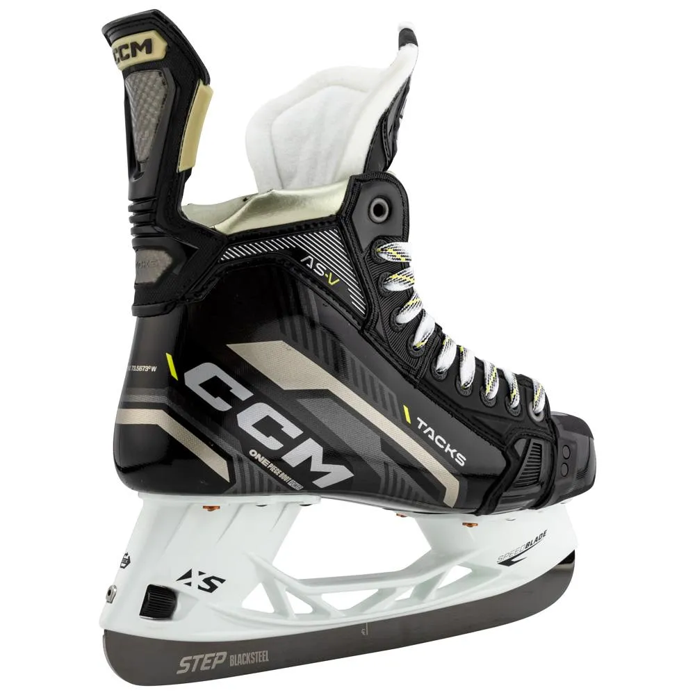 Tacks AS-V Intermediate Skates With Black Steel