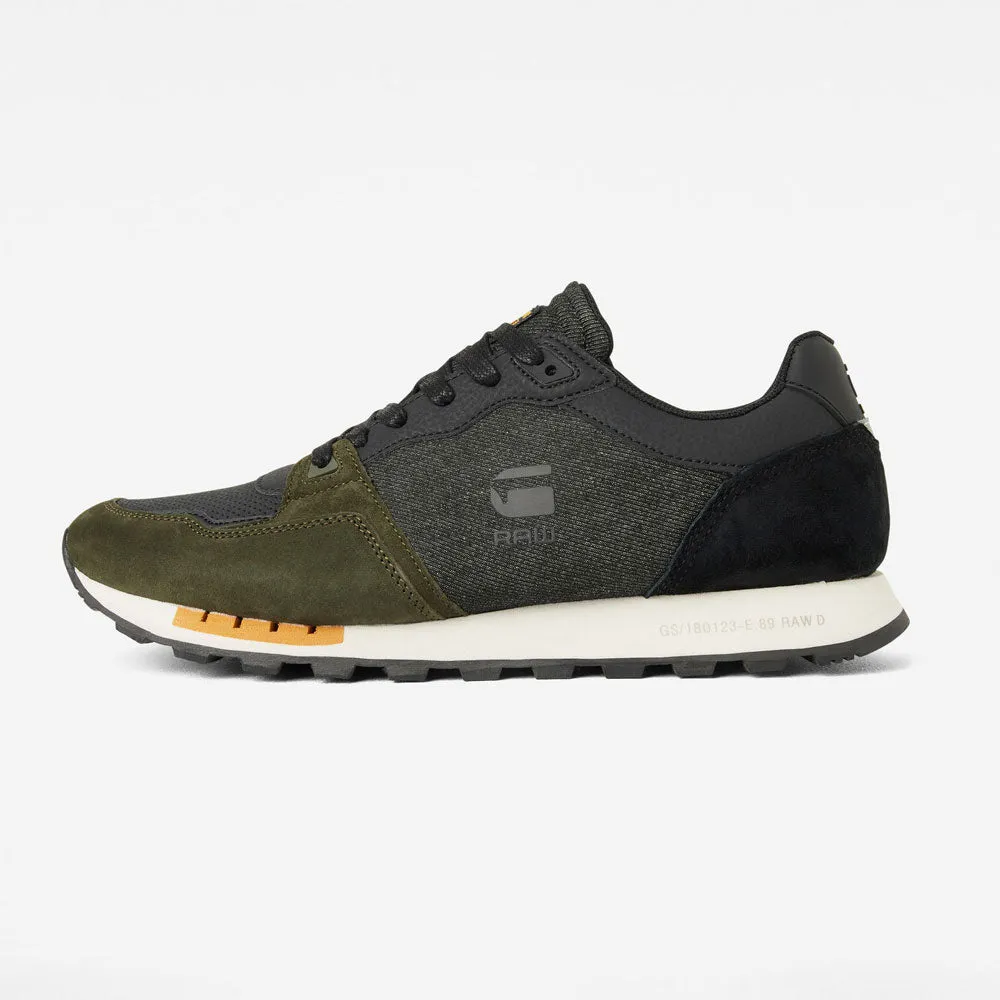 Track III Denim Sneakers - Black Multi