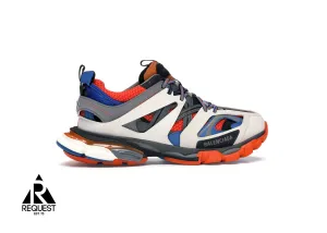 Track Sneaker "Blue Orange”