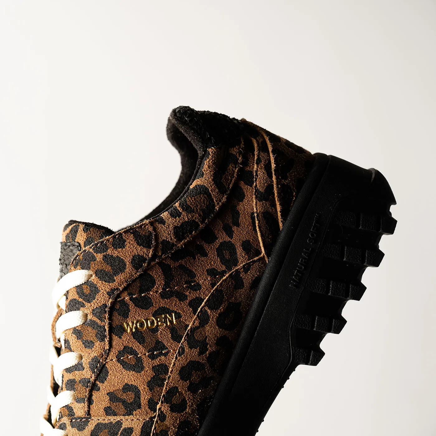 Trine Suede Print - Leopard