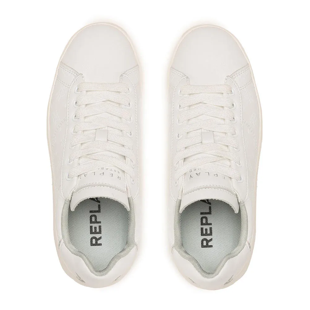 University Allover Sneakers - White