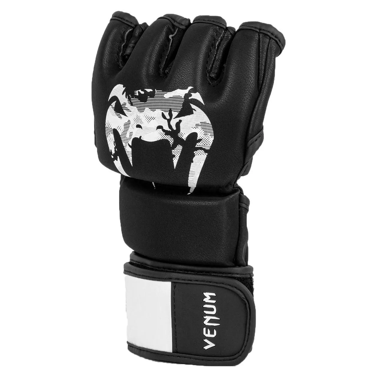 Venum Legacy MMA Gloves - Black/White