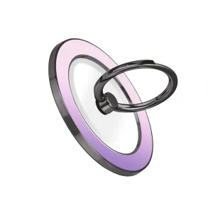 Violet Blue Pastel - Black MagSafe Phone Grip and Ring Holder Stand