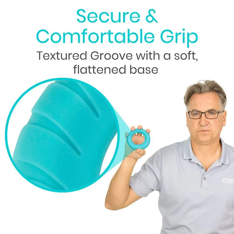 Vive Health Ergonomic Ring Grips - Hand & Forearm Strength