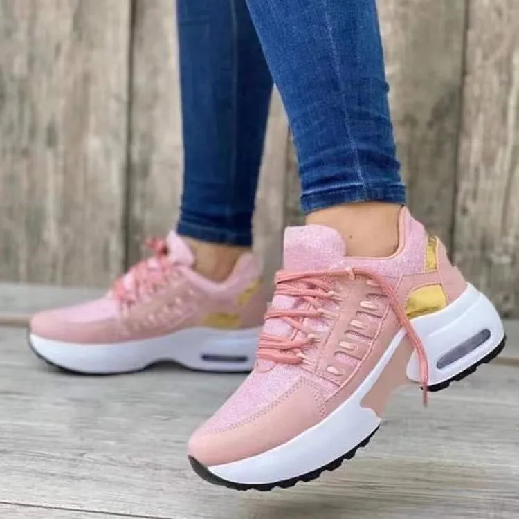 VulcaFlex Lace-Up Sneakers