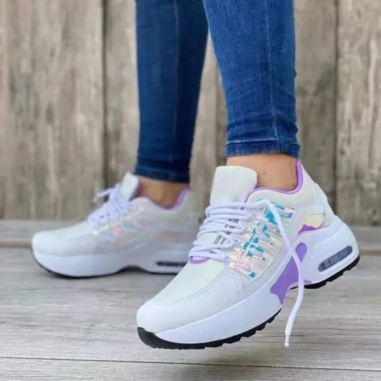 VulcaFlex Lace-Up Sneakers