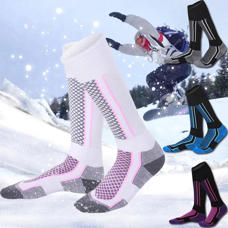 Waterproof Thermal Hiking & Ski Socks – Unisex Winter Sports Socks