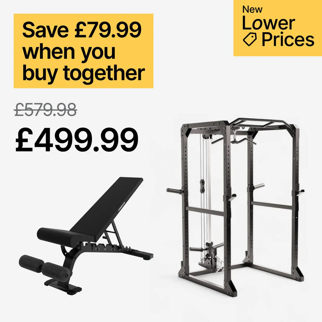 Weight Training Cage Power Rack 900
