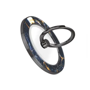 Winter Forest - Black MagSafe Phone Grip and Ring Holder Stand