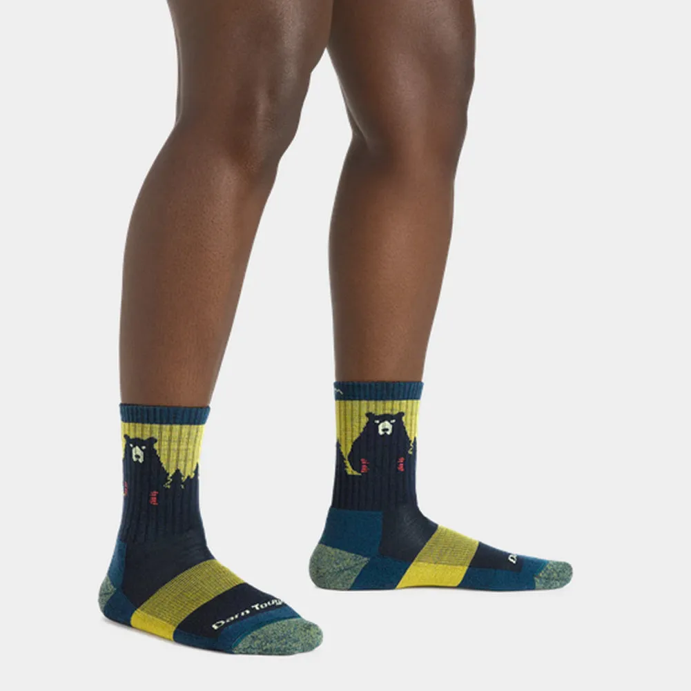 Women's Bear Town Micro Crew Lightweight Hiking Sock - 1970