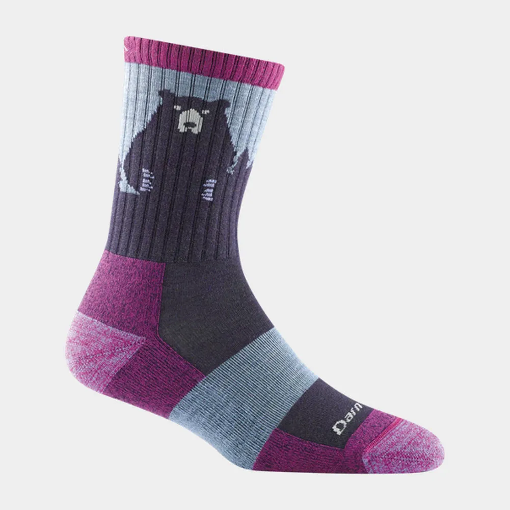 Women's Bear Town Micro Crew Lightweight Hiking Sock - 1970