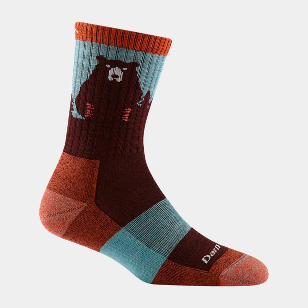 Women's Bear Town Micro Crew Lightweight Hiking Sock - 1970