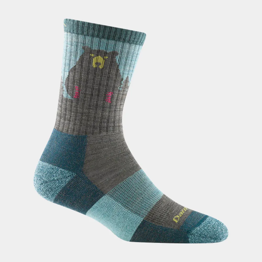 Women's Bear Town Micro Crew Lightweight Hiking Sock - 1970