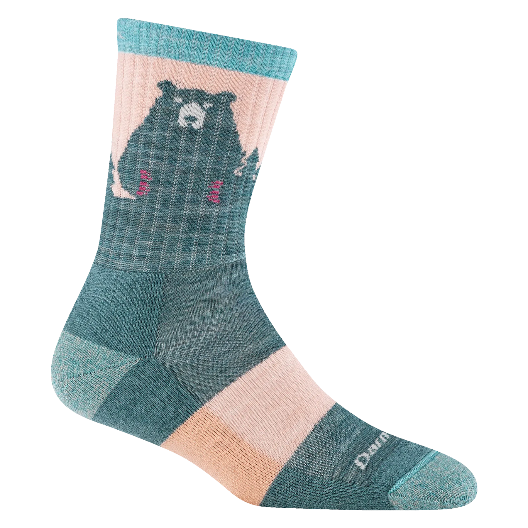 Women's Bear Town Micro Crew Lightweight Hiking Sock - 1970