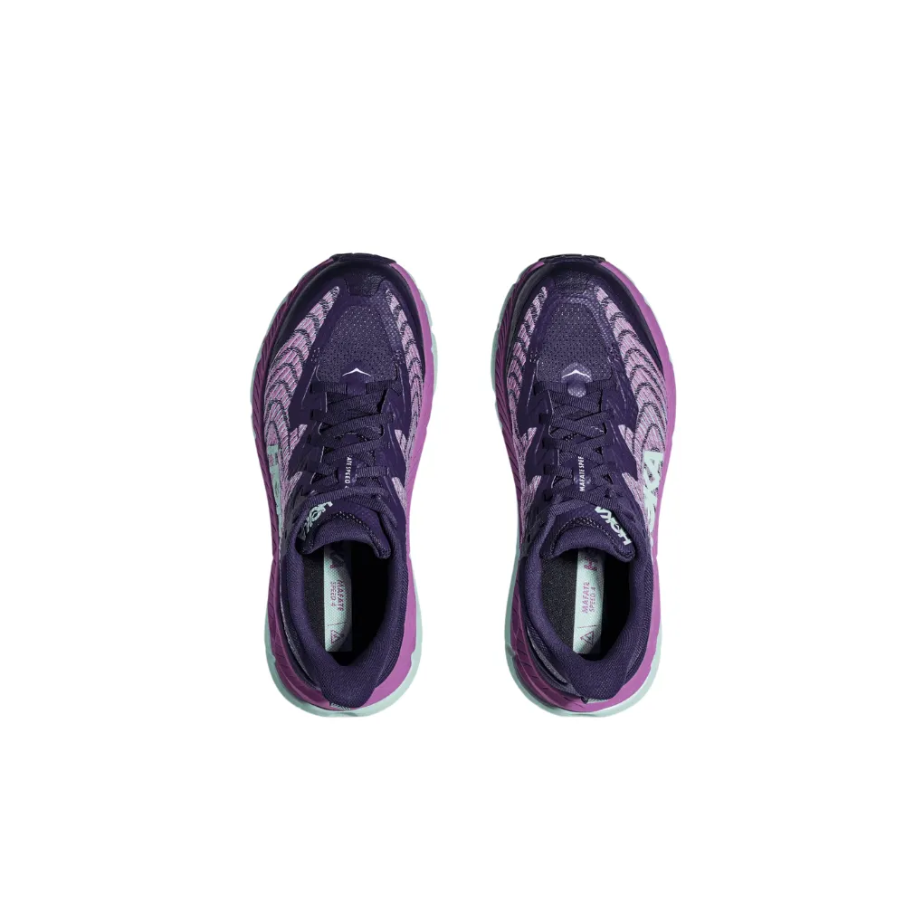 Women's Hoka Mafate Speed 4 Night Sky Orchid Flower